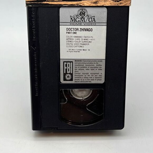 Doctor Zhivago (VHS, 2-Tape Set, 1988) - Picture 3 of 4